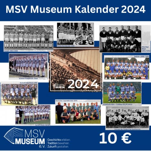 MSV Museum Kalender 2024